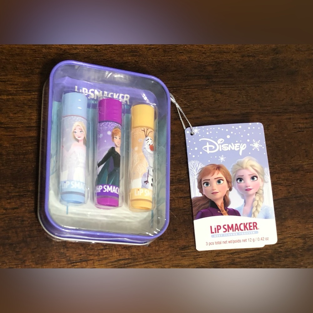 Disney Frozen 3 PK Lips Smacker Elsa Anna Hola. 12g/0.42oz